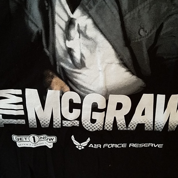 Tim McGraw Concert T Shirt Medium Boston - Picture 3 of 8